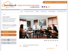 Tablet Screenshot of dutchforyoutoo.nl
